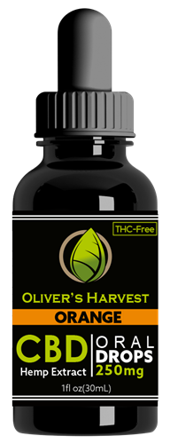 Oliver's Harvest CBD 250 mg Orange Tincture