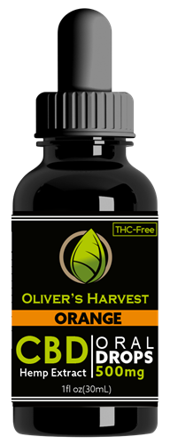 Oliver's Harvest CBD 500 mg Orange Tincture