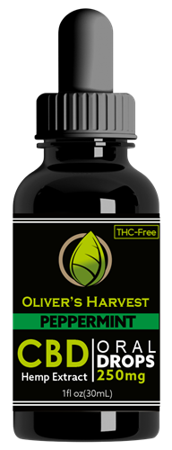 Oliver's Harvest CBD 250 mg Peppermint Tincture