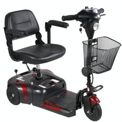 Drive Medical Phoenix 3 Wheel Compact Portable Travel Power Scooter