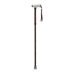 Copper Folding Cane with Glow Gel Grip Handle