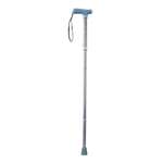 Light Blue Folding Canes with Glow Gel Grip Handle