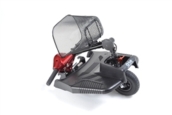Red Bobcat 3 Wheel Compact Scooter