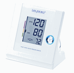 LifeSource UA-851v Automatic inflate Blood Pressure Monitor with Extra Large Cuff