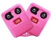 Best Replacement Keyless Entry Remote 3 Button Key Fob for Select Ford Cars and Trucks 2 Pack Pink