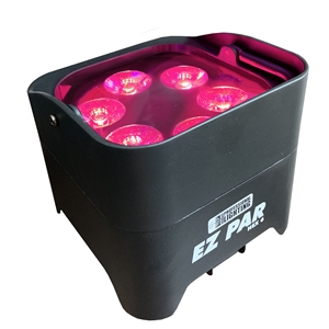 Up Lighting - EZ-Par-Hex-6  by Adkins Professional Lighting - Small - Compact - Very Bright 6 x 18W RGBAW+UV