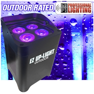 EZ Up-Light Outdoor - LED Battery Powered Wireless Waterproof Outdoor Up-Light