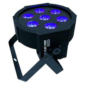 Ultra Bright LED FlatPar 7x10 Watt Hex RGBAW SlimPar Light