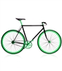 Zike Neon Green Bike