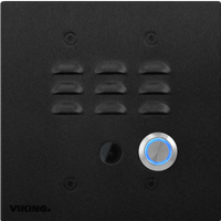 Viking X-35-BK - Compact IP Video Entry Phone / Intercom w/HD Video Black