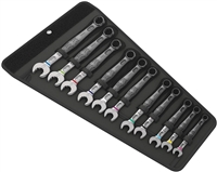 Wera 05020231001 - Joker Combination Metric Wrench 11PC Set w/Wrench Roll - 6003 Series