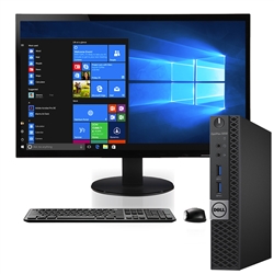 Dell 5050 Computer with New 22" LCD Core i5 6th gen 2.7 GHz 8GB RAM 512GB SSD Windows 10 Professional