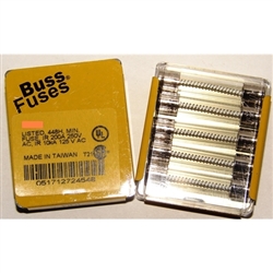 Fuses - .25A 250V MDL Slow Blow (Pack of 5)