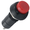 Momentary Miniature Round Pushbutton - Red