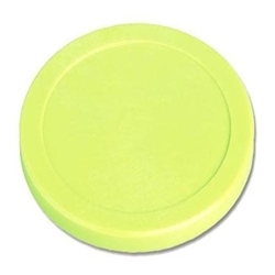 Small Green Plastic Puck (2 1/2")