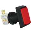 Medium Rectangle Illuminated Pushbutton Red