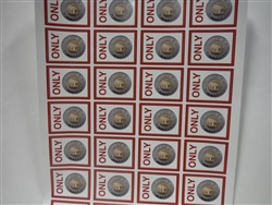 Vinyl Sticker Pricing Sheet "TOONIES ONLY" W/Image