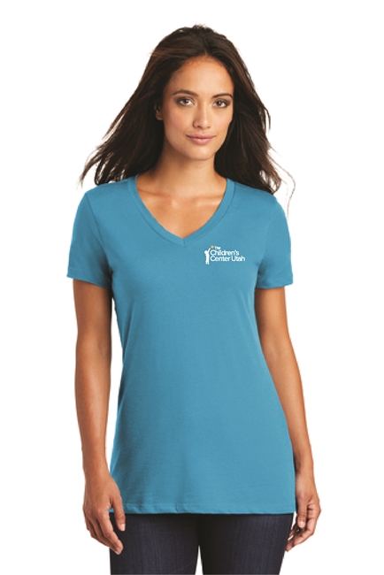 District Womenâ€™s Perfect Weight V-Neck Tee