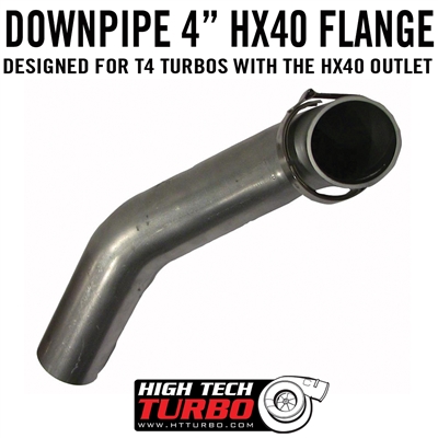 DURAMAX 4" DOWNPIPE FOR T4 TURBOS