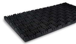 Sonex Classic Acoustic Panels in Charcoal Colortec | 2" x 2' x 4'