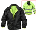 REVERSIBLE LIGHTWEIGHT UNIFORM JACKET BLACK/YELLOW