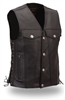 THE RUSHMORE  Buffalo nickel Vest with side laces