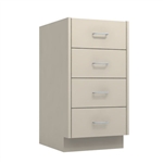 18" 4-Drawer Base Cabinet