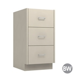 18" 3-Drawer Base Cabinet