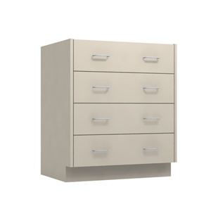 30" 4-Drawer Base Cabinet