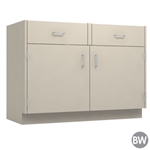 48" Double Door Drawer Base Cabinet