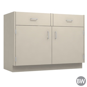 48" Double Door Drawer Base Cabinet