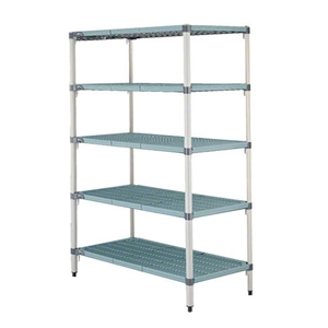 Metro 5Q347G3 MetroMax Q Polymer Shelving Unit - 18" x 42" x 74"