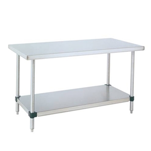 Metro WT305FS (48" X 30"D) HD Super Stainless Steel Work Table - Full Depth Lower Shelf