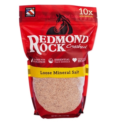 Redmond Rock Crushed Loose Mineral Salt