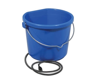 5 Gallon Flatback Heated Water Bucket
