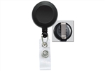 Badge Reel with Reinforced Vinyl Strap & Belt Clip