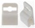 White Gripper 30 Friction Fit Badge Holders - Slot-Free Card Clips - 100/Pack