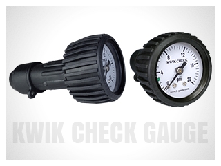 Kwik Check Back Mount Gauge