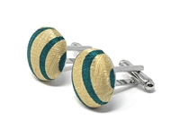 AFRO 100% SILK HANDMADE CUFFLINKS CL-105