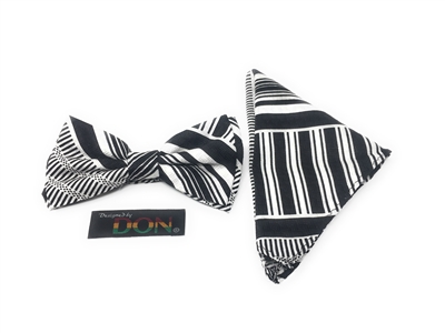Cochran Bow Tie Set with Matching Pocket Square DC231BTFD