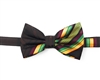 Kente (Dignity) Pre-Tied Bow Tie Set With Matching Hanky DD101PTBT3