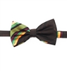 Kente (Dignity) Pre-Tied Bow Tie Set With Matching Hanky DD101PTBT8