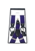 Solid Purple Suspenders DSUP08