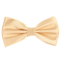 Sandy-Tan Pin Dot Pre-Tied Bow Tie Set with Matching Pocket Square PDPTBT-09
