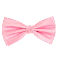 Pink Pin Dot Pre-Tied Bow Tie Set with Matching Pocket Square PDPTBT-29