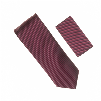 Dark Burgundy, Medium Burgundy and Sangria Horizontal Stripe SHSTWH-94