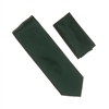 Hunter Green Pin Dot Silk Neck Tie Set SWTHPD-65