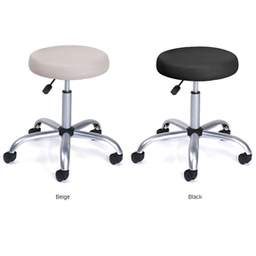 Adjustable Height Vinyl Upholstered Medical Stool