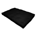 Full size 8-inch Thick Cotton Poly Futon Mattress in Black