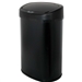 Black 13-Gallon Kitchen Trash Can with Touch Free Motion Sensor Lid